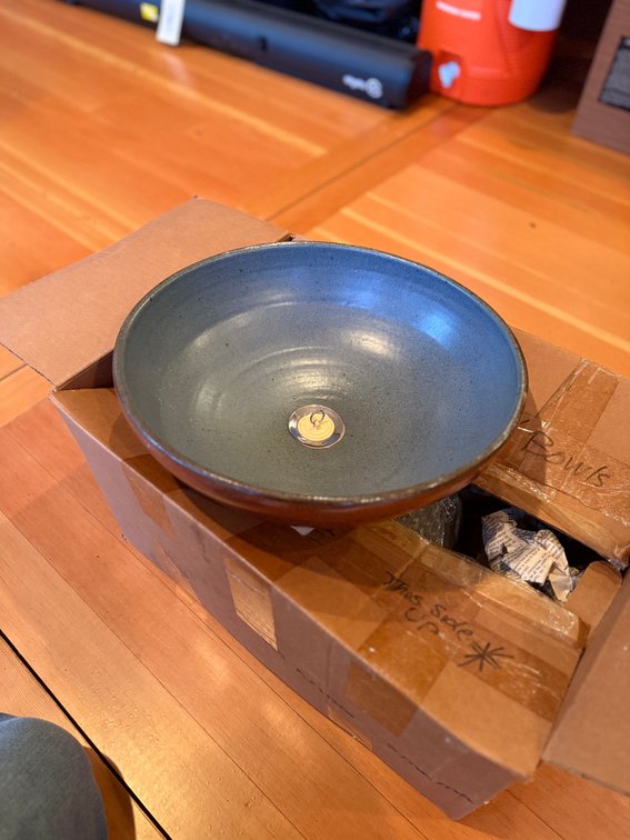 NEW stoneware sink