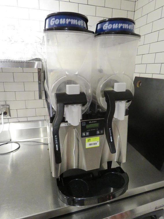 Bunn Ultra Gourmet Ice Dual Tap Dispensing Machine, Model Ultra-2, 1440W, 120V