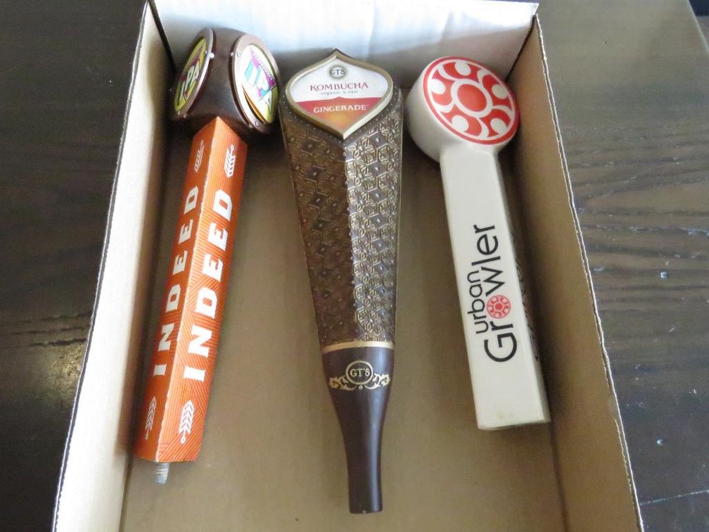 4 Assorted Beer Taps