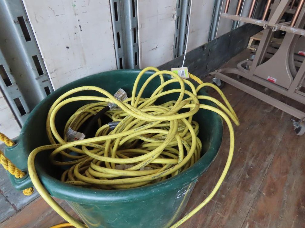 Assorted Extension Cords with Triple Outlet