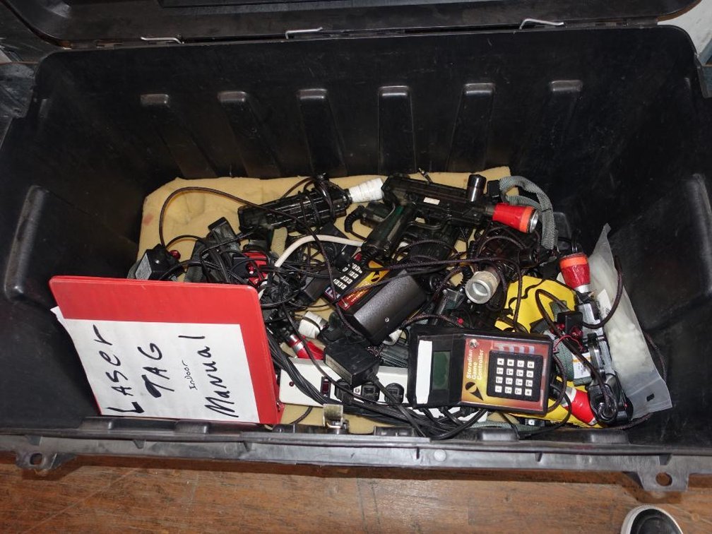 Assorted Laser Tag Equipment