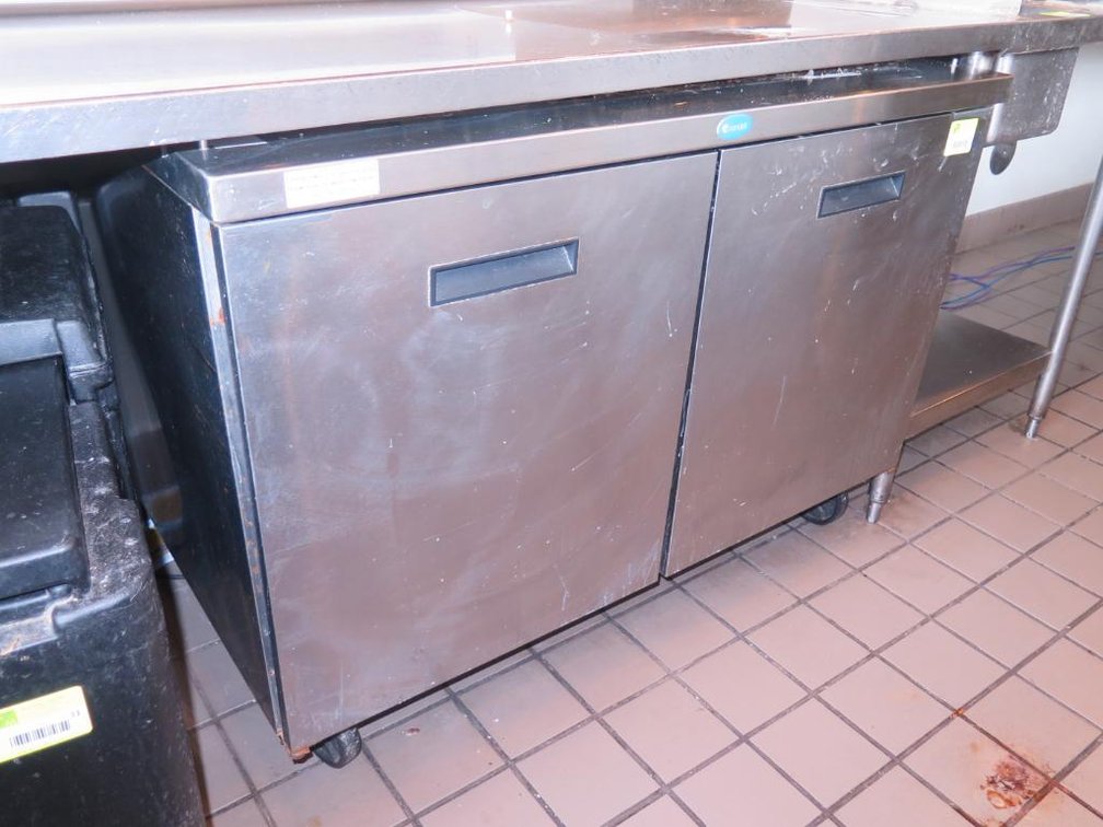 Randell 48" Undercounter Refrigerator on Wheels, Model 9303-7, 115V