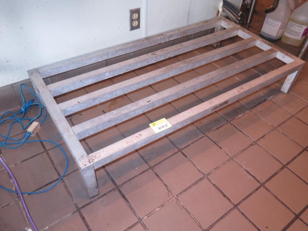 Aluminum Dunnage Rack, 48"x24"x8"