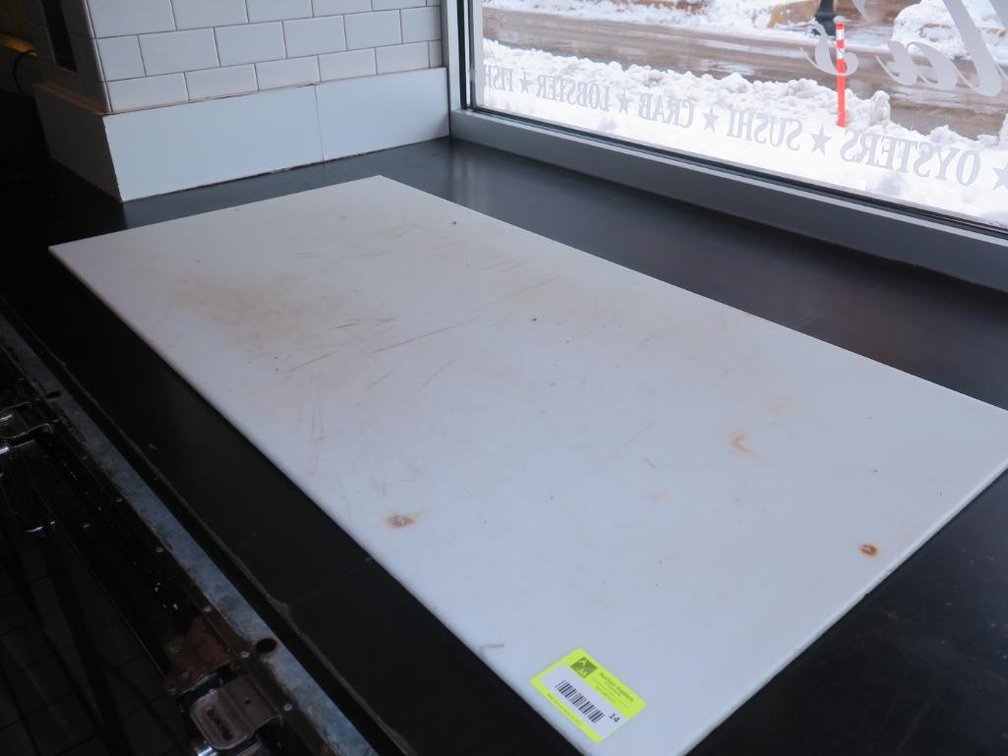 Poly Cutting Board, 52"x26.5"