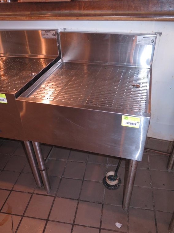 Krowne SS Underbar 24" Drain Board