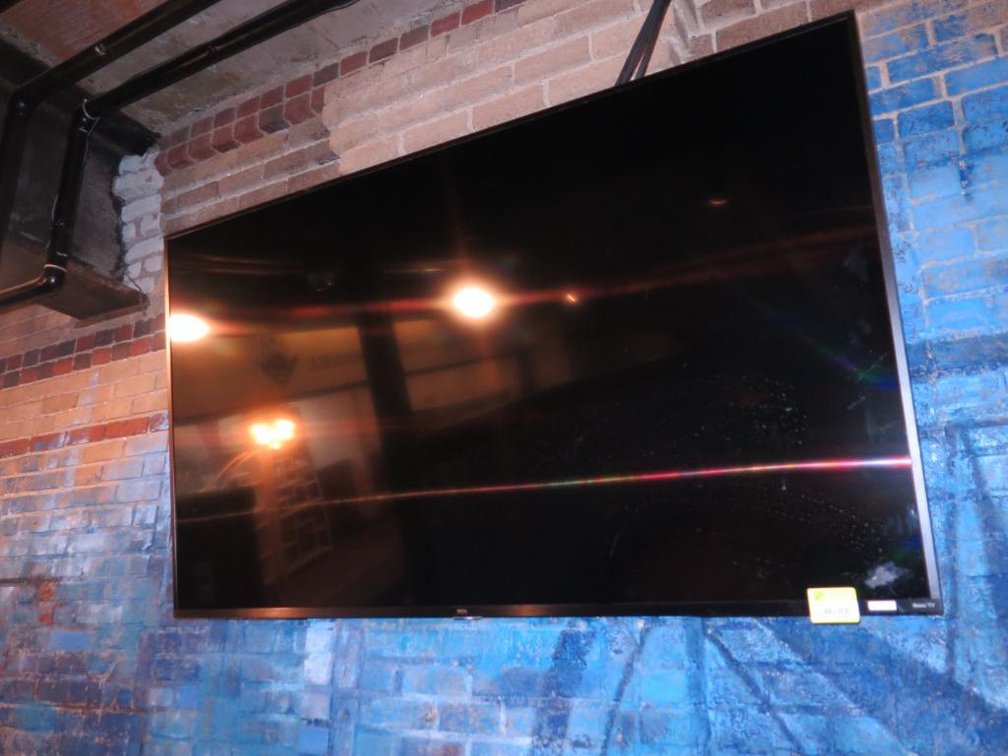 TCL 75" TV with Wall Mount