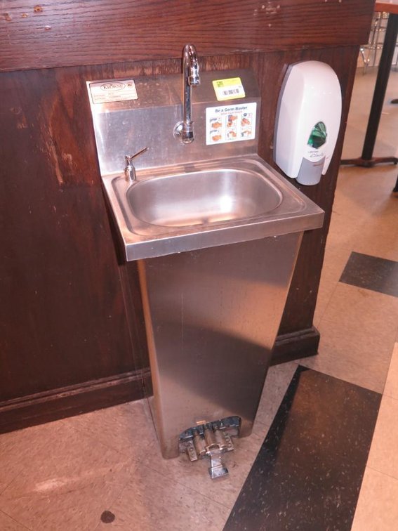 Krowne SS Hand Wash Station, Model HS-14