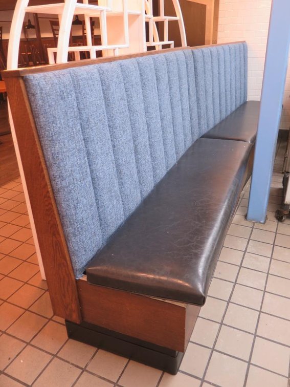 2 Booth Sections, 74" Each