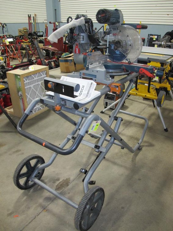 Bosch CM106D 10" Dual Bevel Sliding Miter Saw, 120V