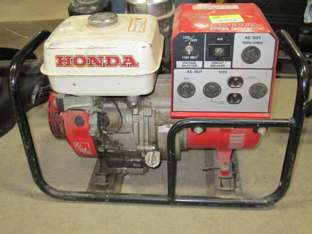 Honda FG 3500X Generator, Electric Ignition