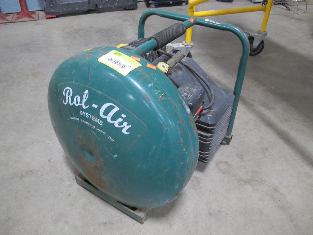 Rolair Air Compressor, 1.5 HP, 115V