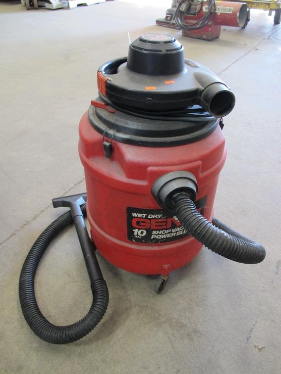 Genie Wet/Dry Shop Vac and Power Blower, 10 Gallon, Model PB15, 120V