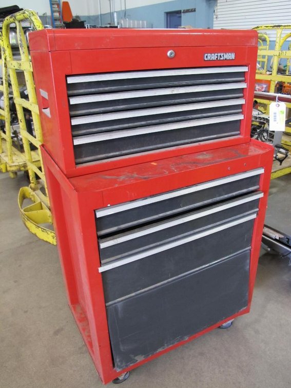 Craftsman Tool Cabinet on Wheels, 18" Wide, 47" Tall