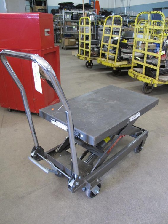 Metal Lift Cart, 32"x20"