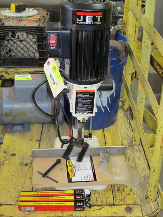 Jet Mortise Machine, Model JBM5, 1/2 HP, 115V