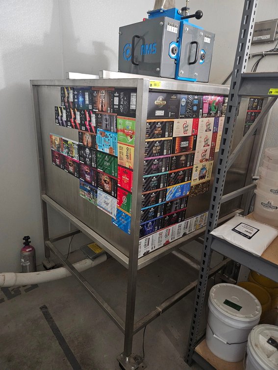 RMS Grist Mill with Mettler Scale and IQa Engineering Control Panel