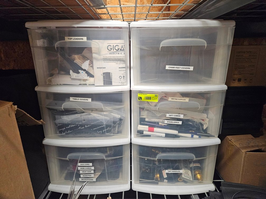 Poly 6 Drawer Organizer