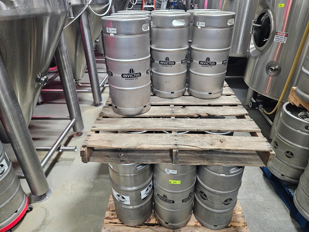 19 - 1/4 Barrel Kegs