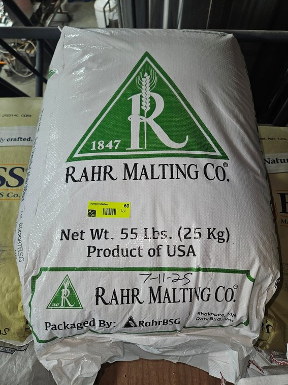 4 Bags Rahr Unmalted White Wheat, 55 Lbs. Per Bag