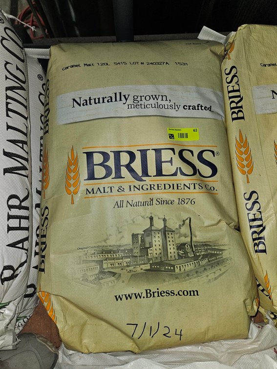 1 Bag Briess Item 5415 Caramel Malt, 55 Lbs.