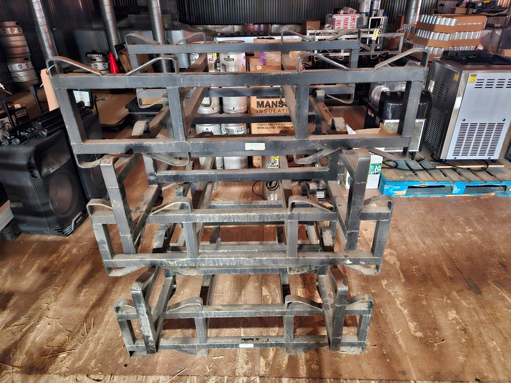 5 Stacking Barrel Racks, 45"x31"