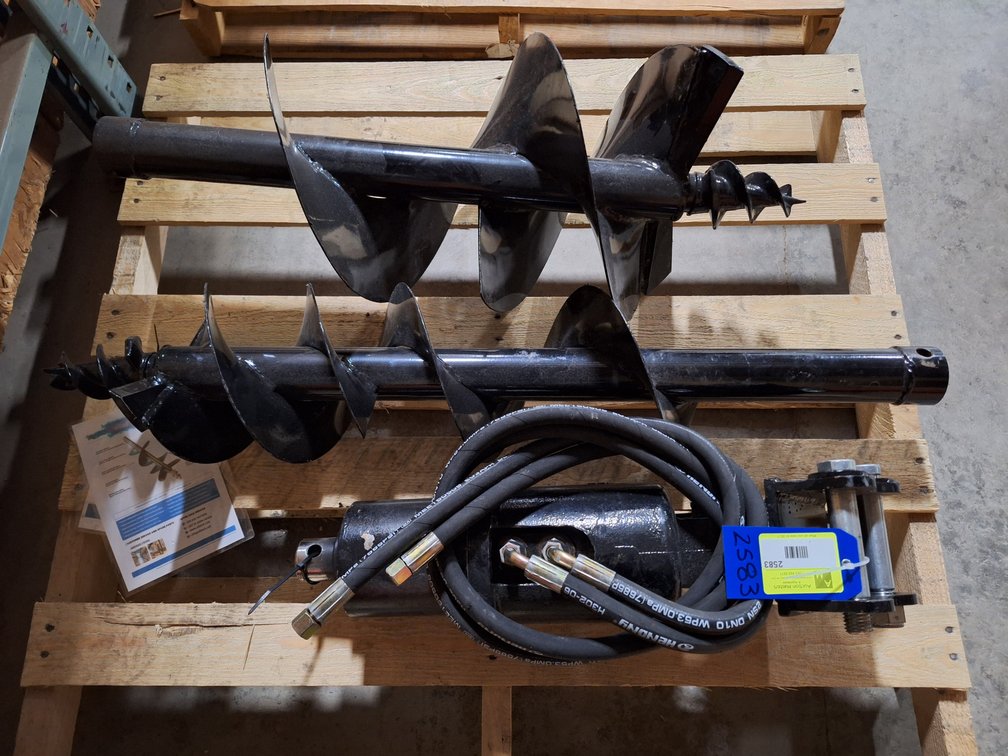 IREAS 20cm Auger and IREAS 30cm Spiral Drill Rod