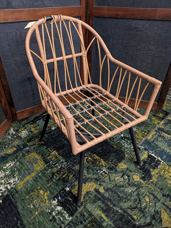3 Metal Patio Chair, No Cushions