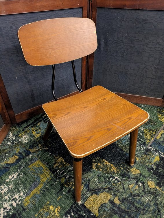 15 Wood/Metal Dining Chairs