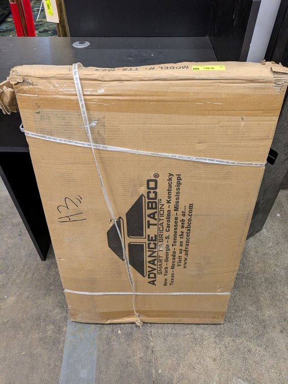 Advance Tabco SS Table in Box, Model TTS-182-X