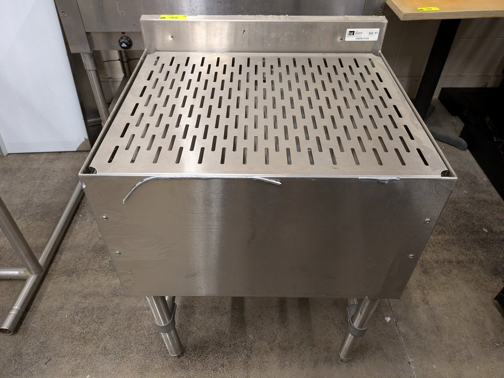 SS Underbar Drain Board, 24"x21"