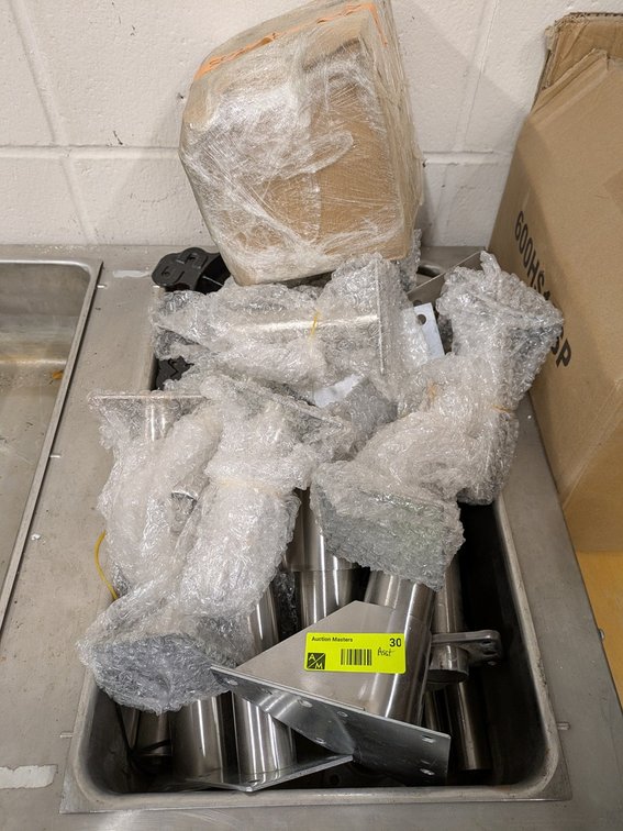 Assorted SS Kitchen Equipment Legs/Feet