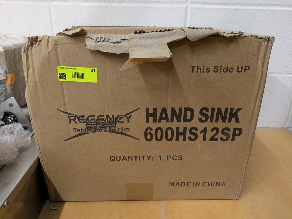 Regency SS Hand Sink, #600HS12SP