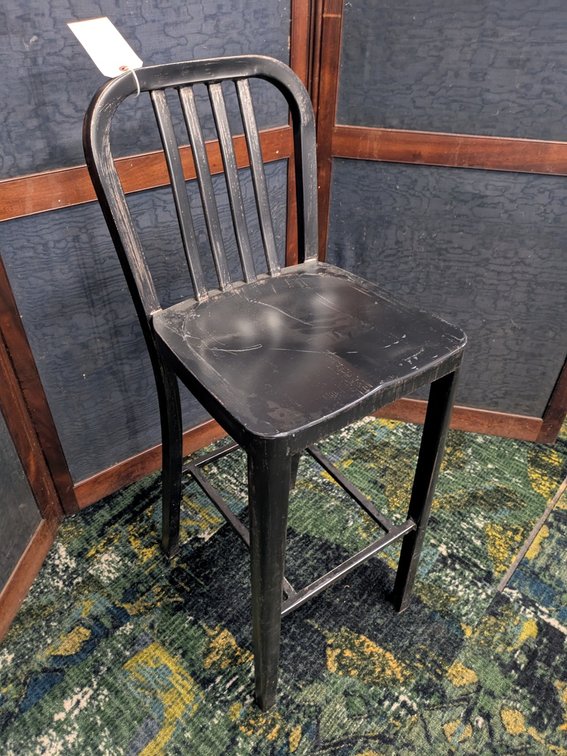 5 Metal Stools, 30" Seat Height