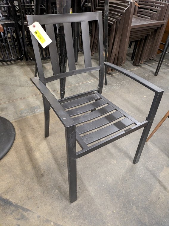 7 Metal Patio Chairs