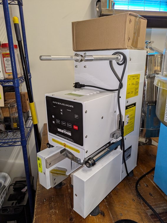 Wantjoin Auto Cup Sealing Machine, Model W2-FB95BUSW