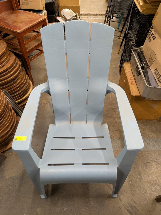 5 Poly Adirondak Chairs