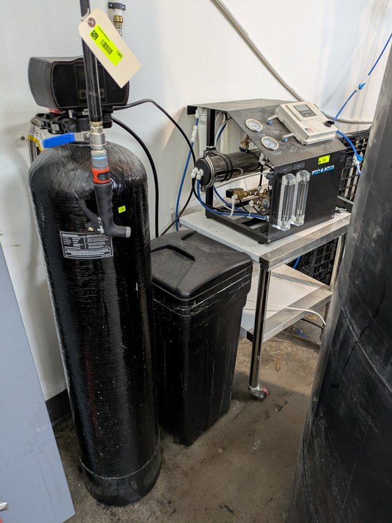 Pro-Aqua Water Filtration System with Tanks, Hoses, Fittings and Related