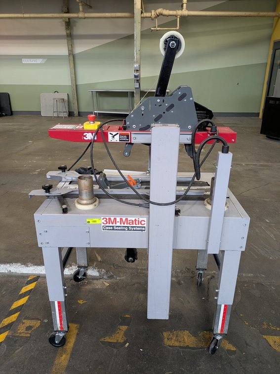 3M-Matic Case Sealing System on Wheels, Model A20, 120V