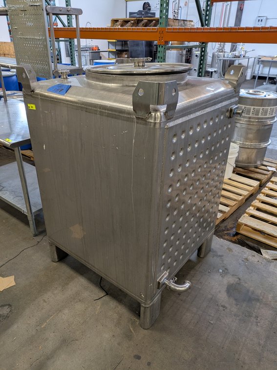 SS Bulk Tank, 36"x36"x55"