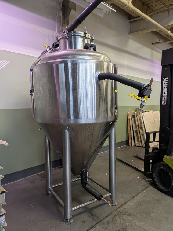 HGMC SS Fermentation Tank, 500 Liter Capacity
