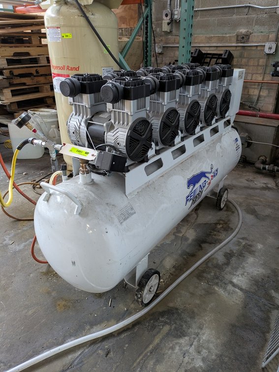 Feng AO Air Compressor, 5X1500-230, 220V, 1 PH