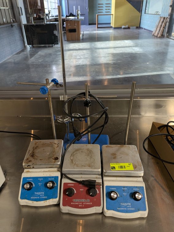 3 Magnetic Stirrers, More