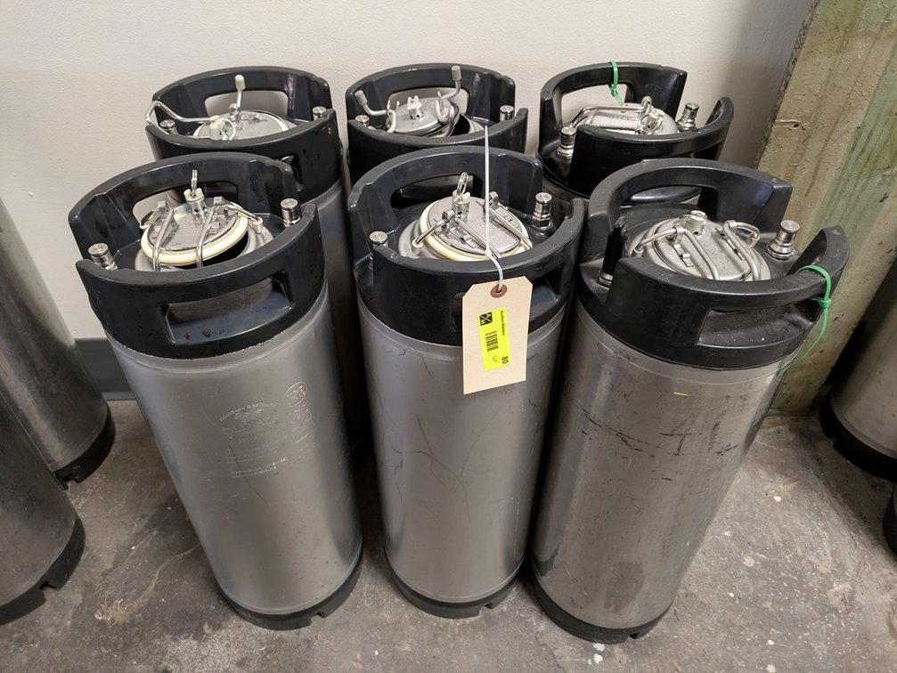 6 - 5 Gallon Kegs