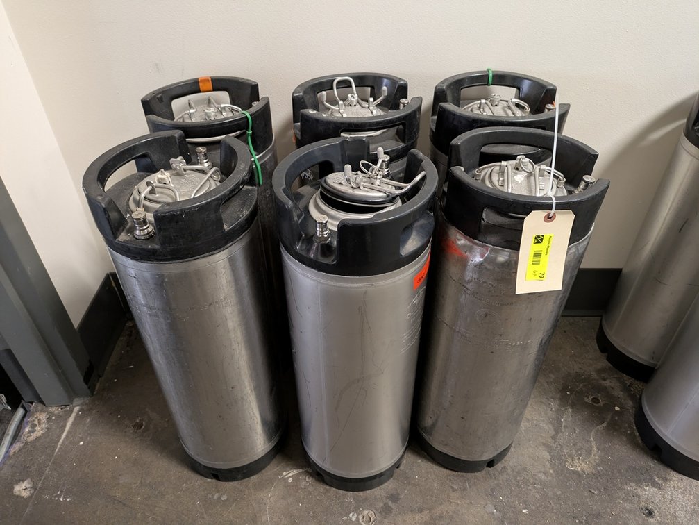6 - 5 Gallon Kegs