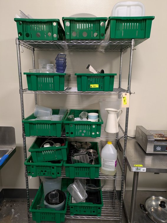 Assorted Contents, Kitchen Utensils/Smallwares, Lab Supplies, More