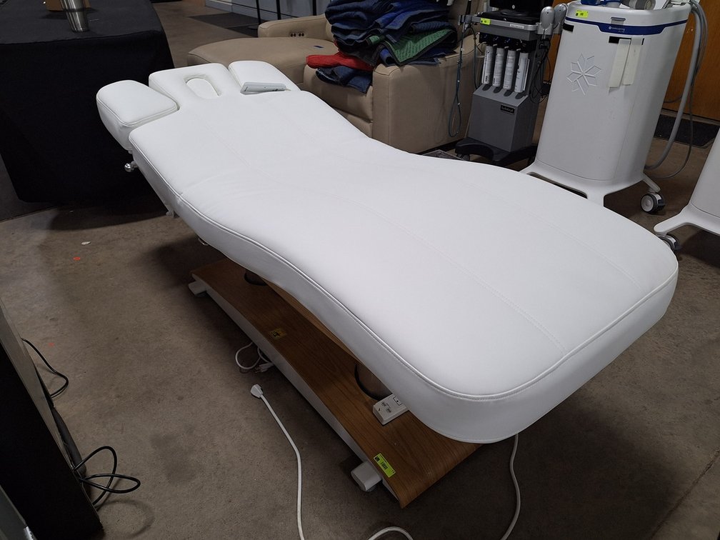Silver Fox Adjustable Medical Procedure Chair with Corded Remote, 115V