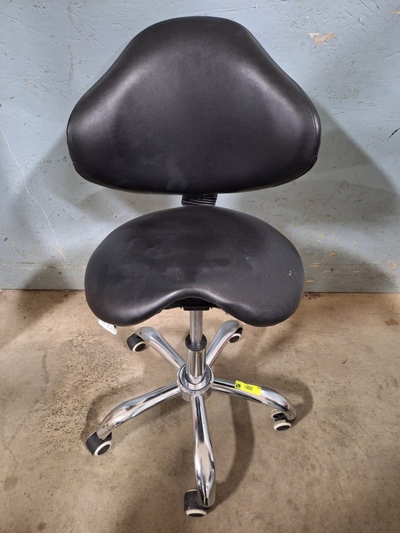 Alva Adjustable Medical Stool on Wheels
