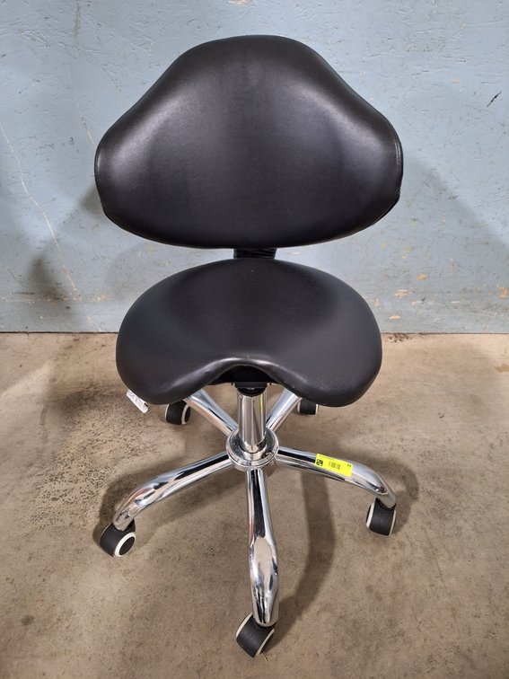 Alva Adjustable Medical Stool on Wheels