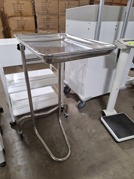 Konmee SS Bedside Cart with Tray