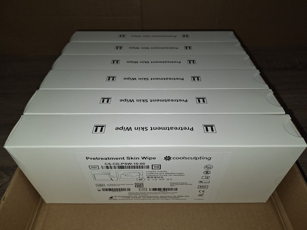 6 Coolsculpting Pretreatment Skin Wipes